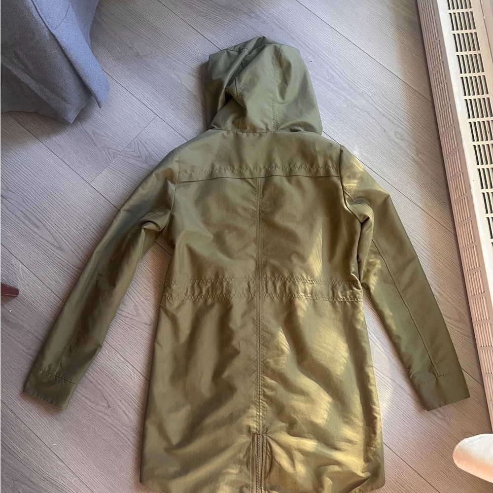 Vero Moda Olive Green Hooded Jacket - Picture 4 of 5